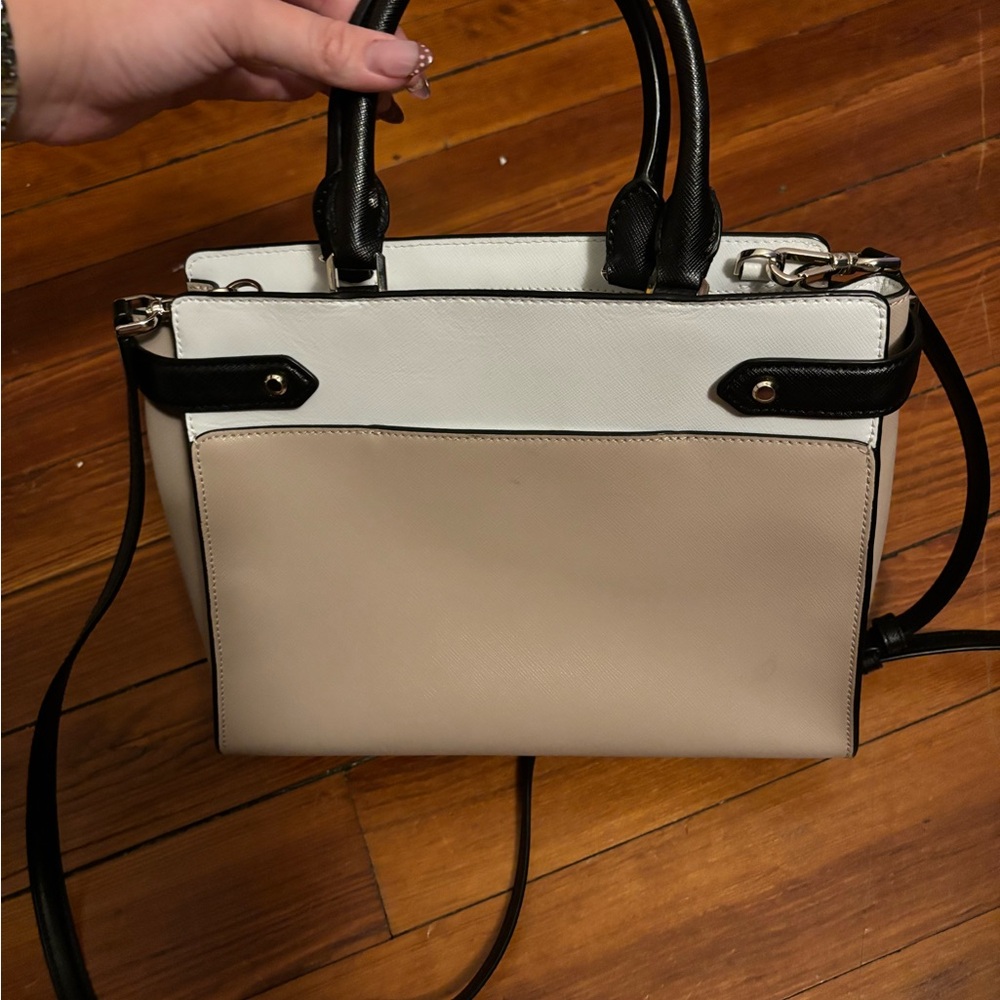 Kate Spade Black and Cream Satchel - Picture 2 of 3